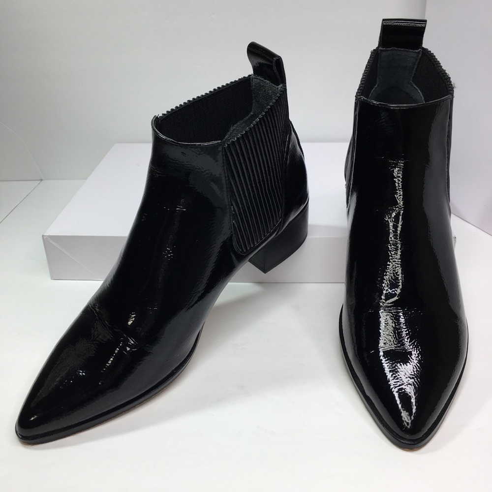 Dolce Vita Macie Patent Pointy Toe Ankle Boot